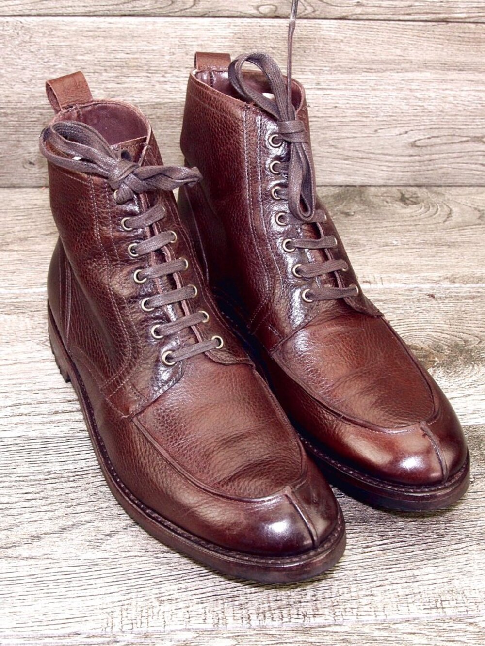 $495 Allen Edmonds RAINIER Boot 10.5 D Brown * add $15 new Cedar Trees